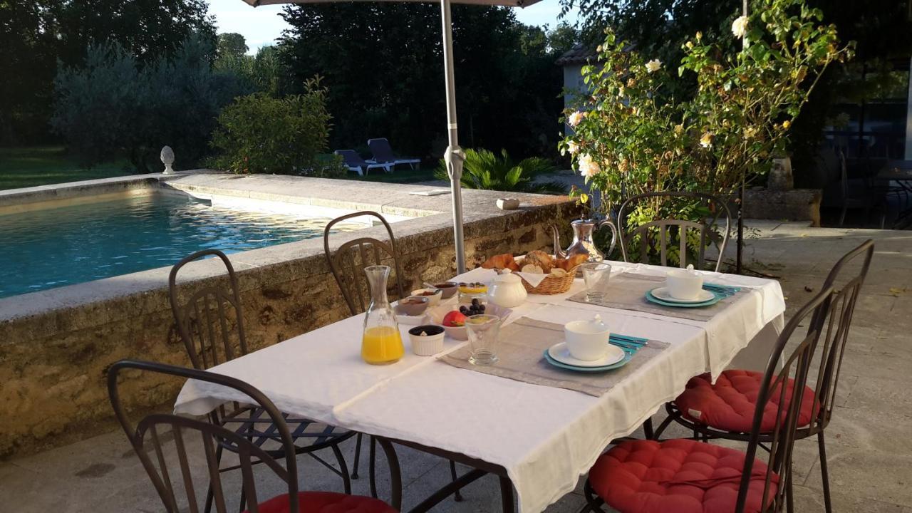 Chambres D'Hotes Le Vignoble Cucuron Exterior foto